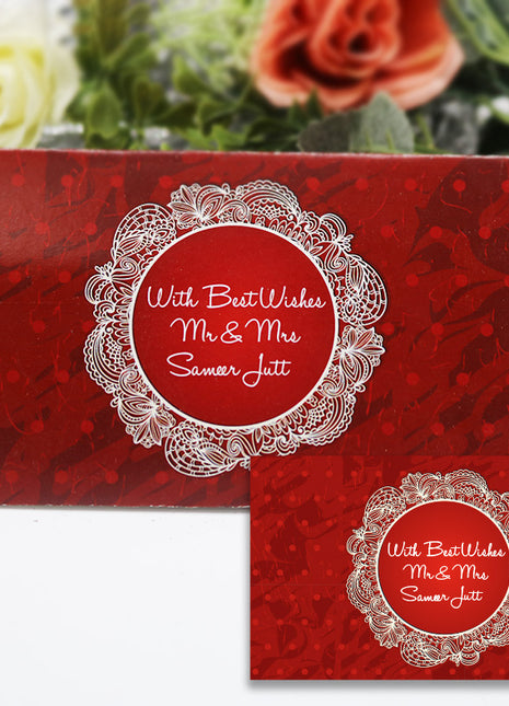 Customized Wedding Money Envelope