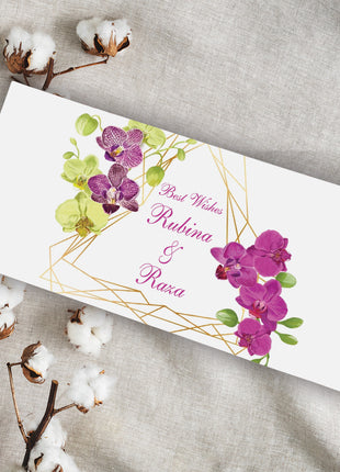 Customized Wedding Money Envelope
