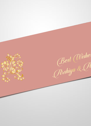 Customized Wedding Money Envelope