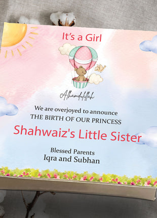 Baby Birth Announcement Boxes in Pakistan | Customized Methai & Sweet Boxes – Lowest Price