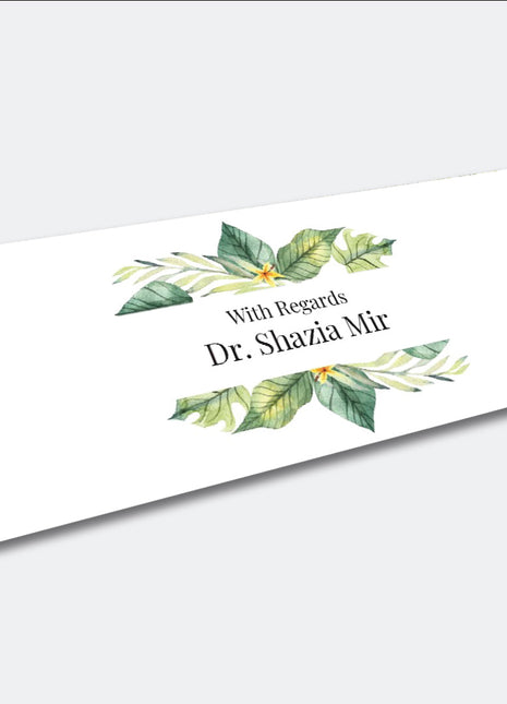 Customized Wedding Money Envelope