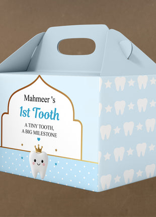 Customized First Tooth Goody Boxes