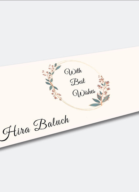 Customized Wedding Money Envelope