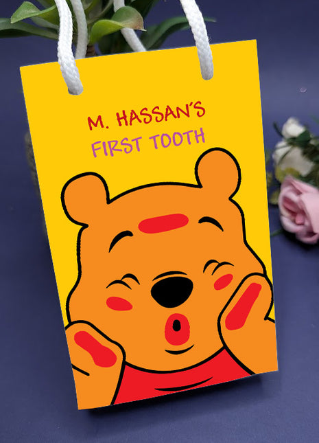 Customized First Tooth Goody Bags – Personalized Tooth Fairy Gift Bags