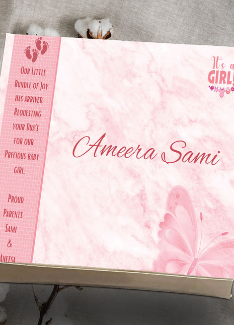 Baby Birth Announcement Boxes in Pakistan | Customized Methai & Sweet Boxes – Lowest Price