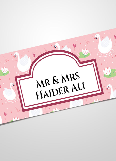 Customized Wedding Money Envelope