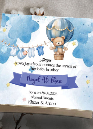 Baby Birth Announcement Boxes in Pakistan | Customized Methai & Sweet Boxes – Lowest Price