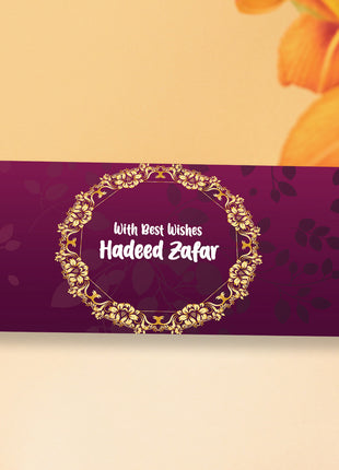 Customized Wedding Money Envelope