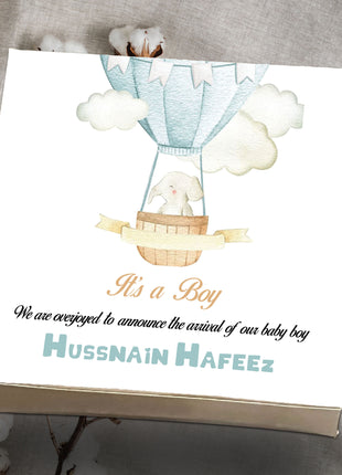 Baby Birth Announcement Boxes in Pakistan | Customized Methai & Sweet Boxes – Lowest Price