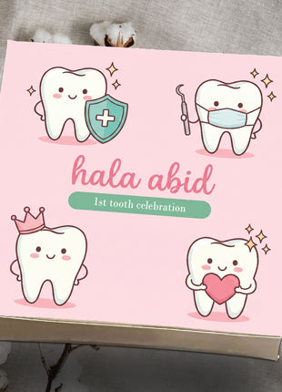 Customized First Tooth Card Boxes - Pao, Half kg & 1 Kg