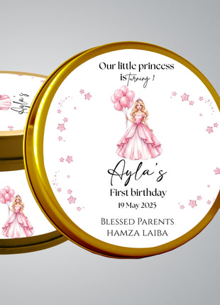 Premium Birth Announcement Tin Boxes – Custom Printed Baby Arrival Gifts & Methie Boxes in Pakistan