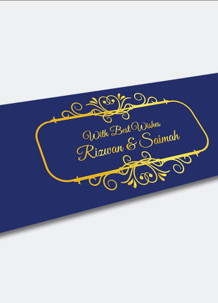 Customized Wedding Money Envelope