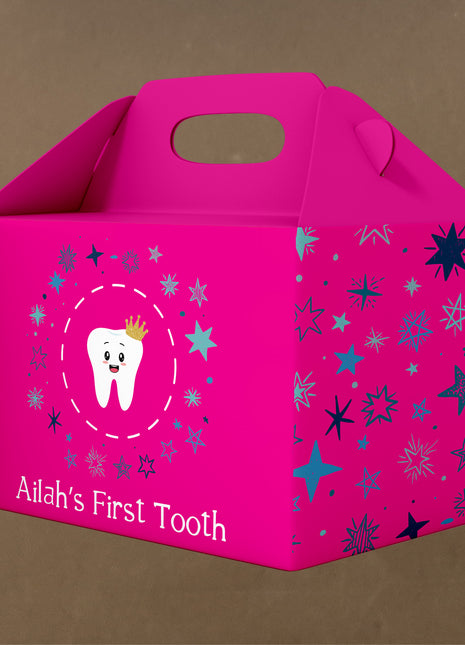 Customized First Tooth Goody Boxes