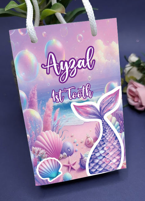 Customized First Tooth Goody Bags – Personalized Tooth Fairy Gift Bags