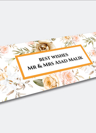 Customized Wedding Money Envelope