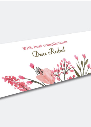 Customized Wedding Money Envelope