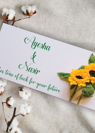 Customized Wedding Money Envelope