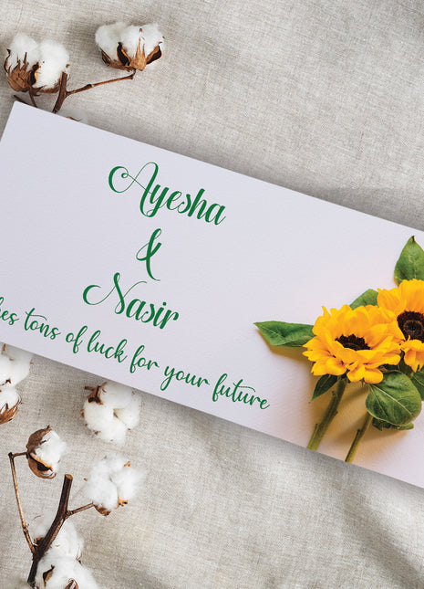 Customized Wedding Money Envelope