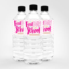 Collection image for: First Day at School Bottle Lable