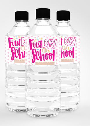 First Step Bottle Lable
