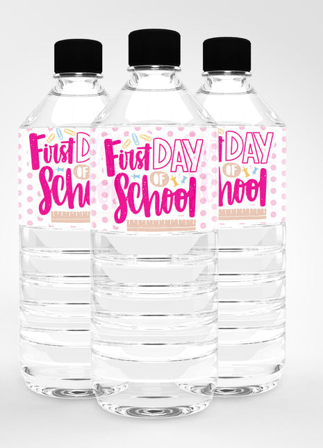 First Step Bottle Lable