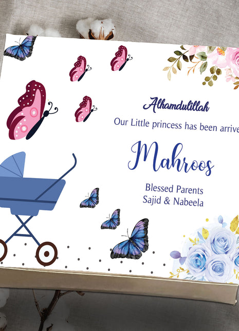 Baby Birth Announcement Boxes in Pakistan | Customized Methai & Sweet Boxes – Lowest Price