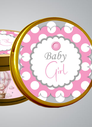 Premium Birth Announcement Tin Boxes – Custom Printed Baby Arrival Gifts & Methie Boxes in Pakistan