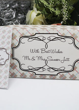 Customized Wedding Money Envelope