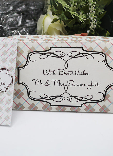 Customized Wedding Money Envelope