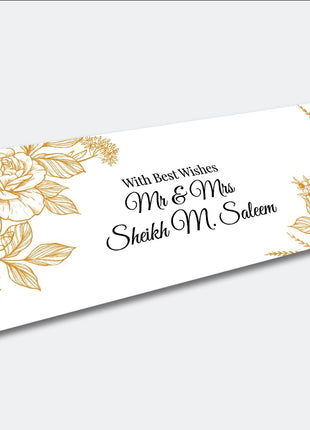 Customized Wedding Money Envelope