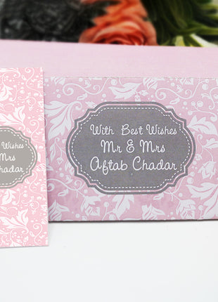 Customized Wedding Money Envelope