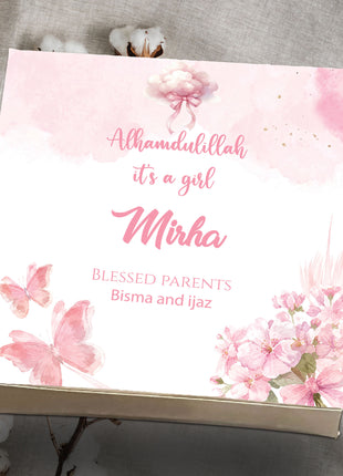 Baby Birth Announcement Boxes in Pakistan | Customized Methai & Sweet Boxes – Lowest Price