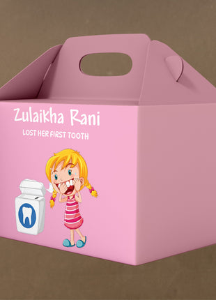 Customized First Tooth Goody Boxes
