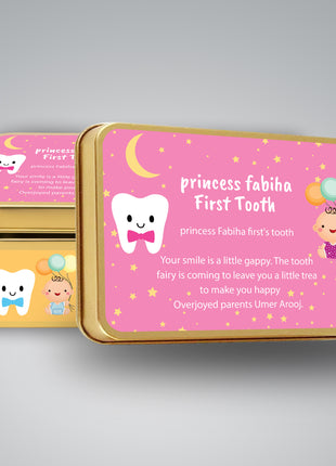 Premium Birth Announcement Tin Boxes – Custom Printed Baby Arrival Gifts & Methie Boxes in Pakistan