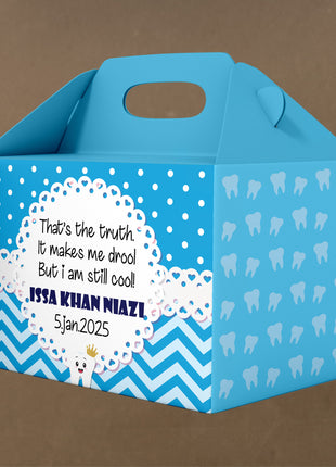 Customized First Tooth Goody Boxes