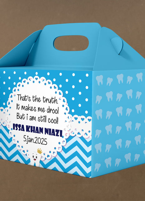 Customized First Tooth Goody Boxes