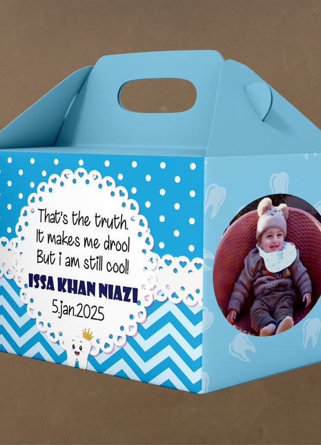 Customized First Tooth Goody Boxes