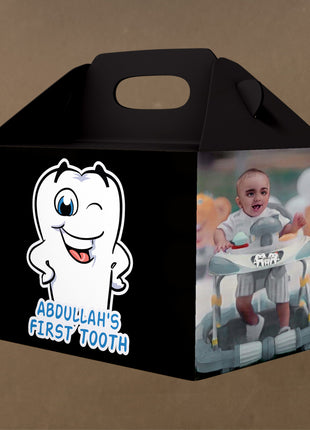 Customized First Tooth Goody Boxes