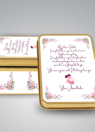 Premium Birth Announcement Tin Boxes – Custom Printed Baby Arrival Gifts & Methie Boxes in Pakistan