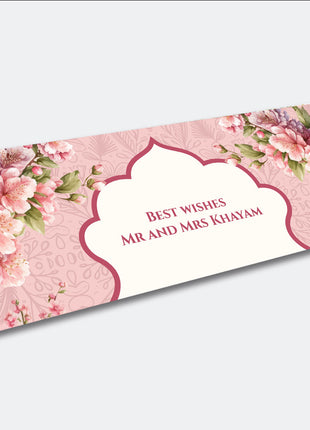 Customized Wedding Money Envelope
