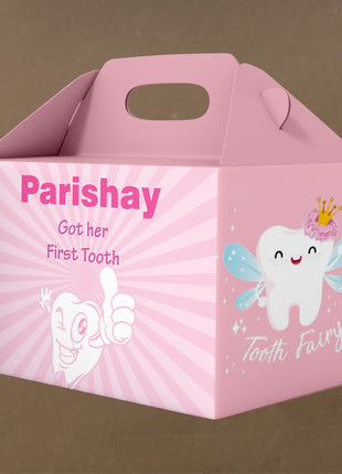 Customized First Tooth Goody Boxes
