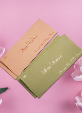 Customized Wedding Money Envelope