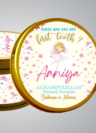 Premium Birth Announcement Tin Boxes – Custom Printed Baby Arrival Gifts & Methie Boxes in Pakistan