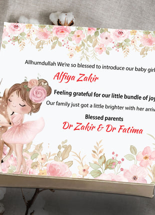 Baby Birth Announcement Boxes in Pakistan | Customized Methai & Sweet Boxes – Lowest Price