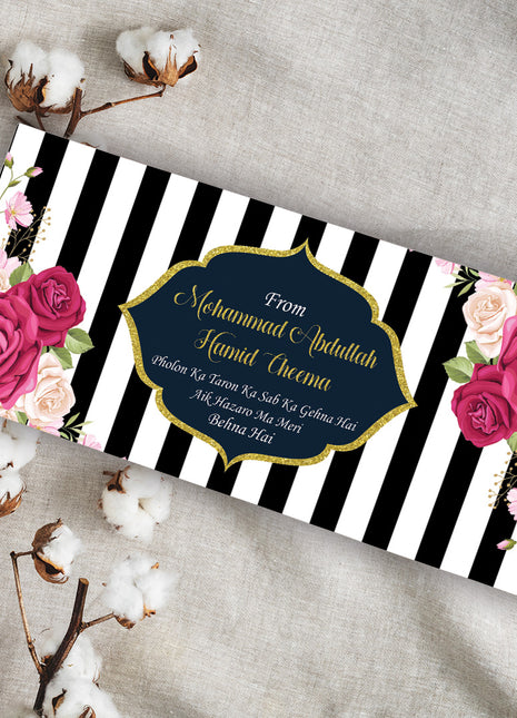 Customized Wedding Money Envelope