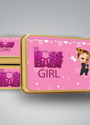 Premium Birth Announcement Tin Boxes – Custom Printed Baby Arrival Gifts & Methie Boxes in Pakistan