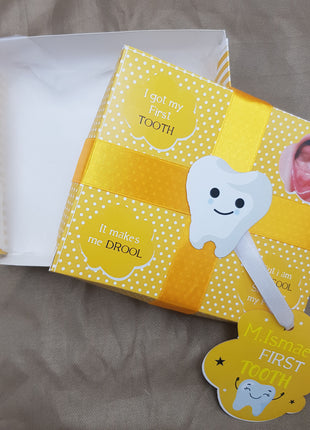 Customized First Tooth Card Boxes - Pao, Half kg & 1 Kg