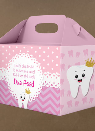 Customized First Tooth Goody Boxes