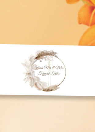 Customized Wedding Money Envelope