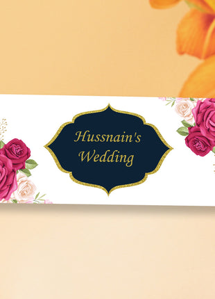 Customized Wedding Money Envelope